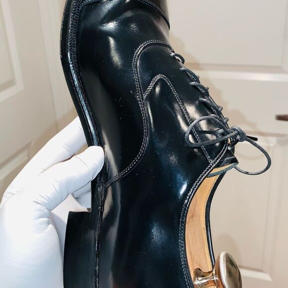 Johnston and Murphy Optima handcrafted Cap Toe Oxford. - Picture 13 of 14